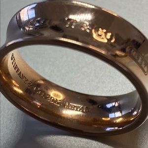 TIFFANY & CO. 1837 RING, RUBEDO,  (ROSE-COLOR)